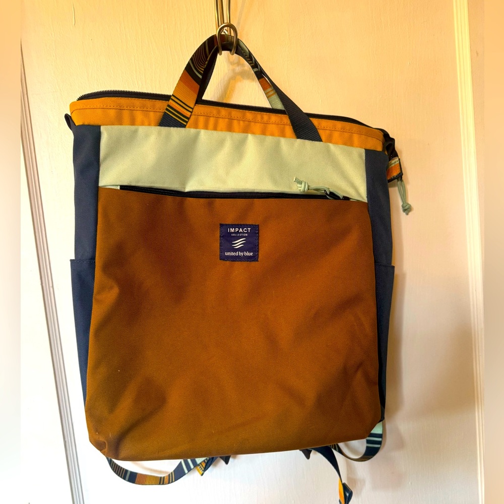 United By Blue Mini Carryall Tote - Sienna Stripe